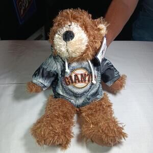 San Francisco Giants Plush Teddy Bear w/ Hoodie Good Stuff MLB Genuine Merch NEW